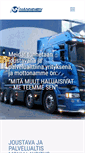 Mobile Screenshot of kuljetusliikemarkushanninen.fi